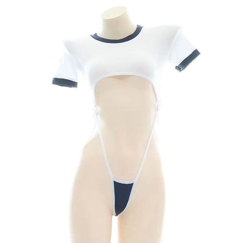 Anime Cosplay Women - Cute bodysuit sexy lingerie hollow out