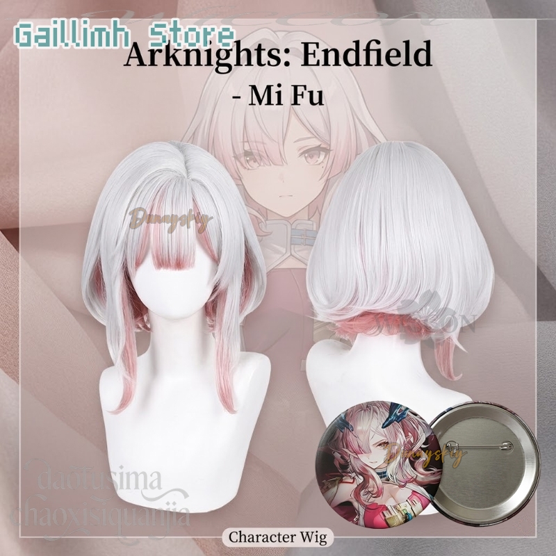 Cosplay Anime Pink Hair - Anime Game Arknights: Endfield Cosplay Mi