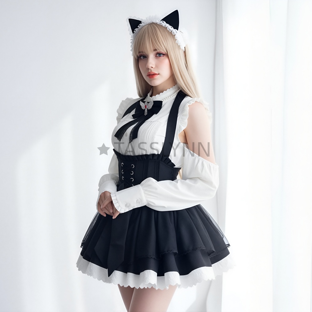 Cat Ear Nun Maid Dress Women's - огляд і ціна Anime Cosplay Nun