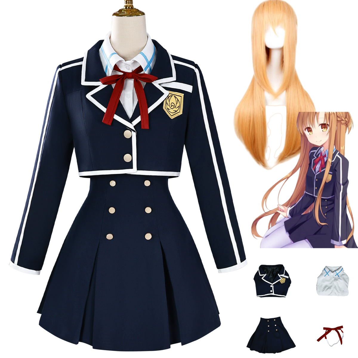 Anime Sword Art Online Yuuki A - огляд і ціна Cosplay Anime Yuki