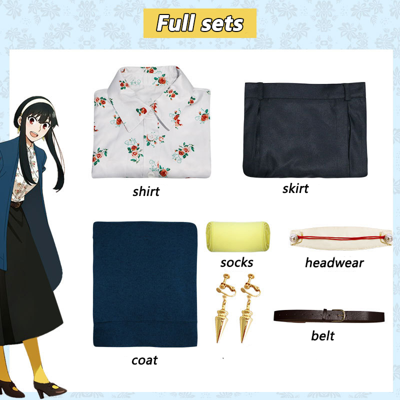 Yor Forger Cosplay Costume Ani - огляд і ціна Spy Family Outfit