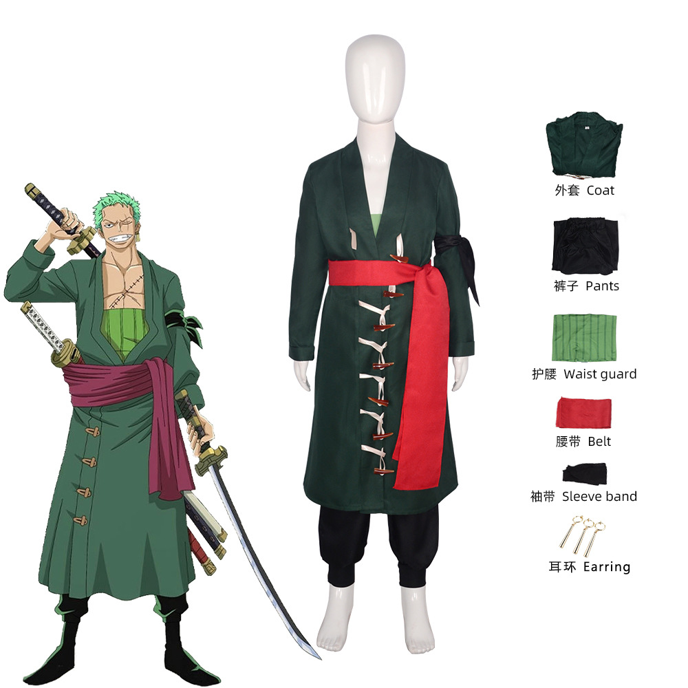 Fantasia Wano Country Roronoa  - огляд і ціна Cosplay Anime Zoro