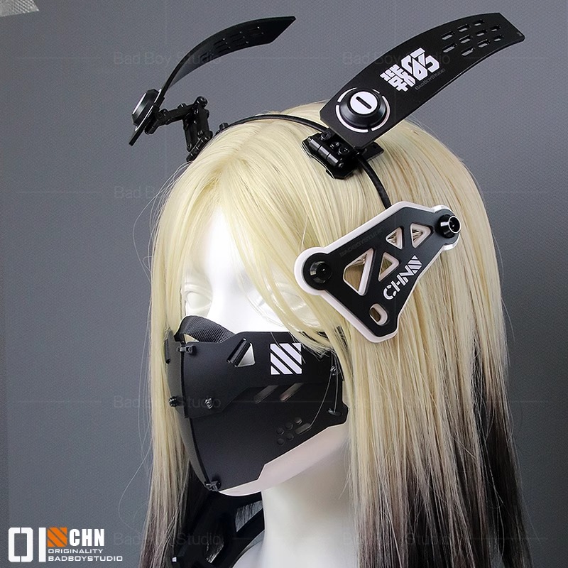 Cyberpunk Mask Cosplay Functio - огляд і ціна Anime Cosplay Armor