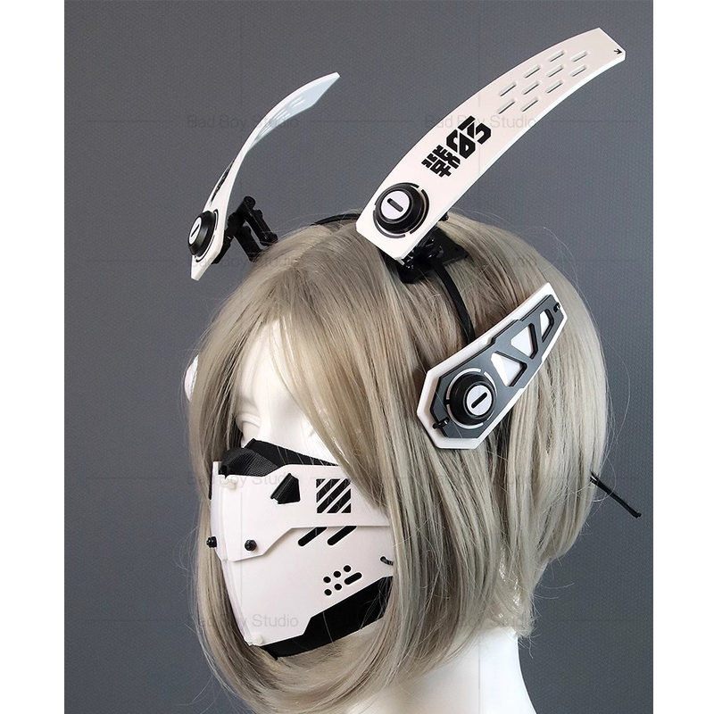 Cyberpunk Mask Cosplay Functio - огляд і ціна Anime Cosplay Armor