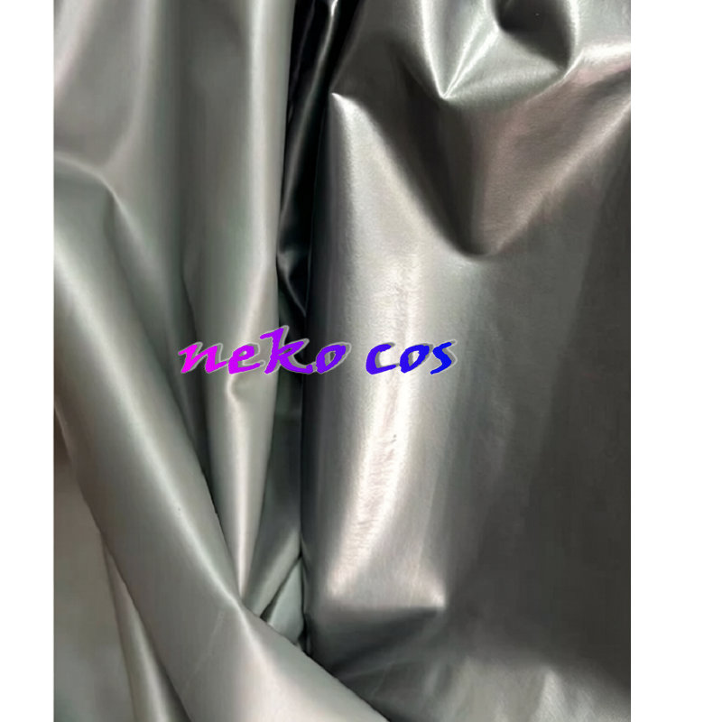 silver Stretchy PU Leather for - огляд і ціна Anime Cosplay Armor