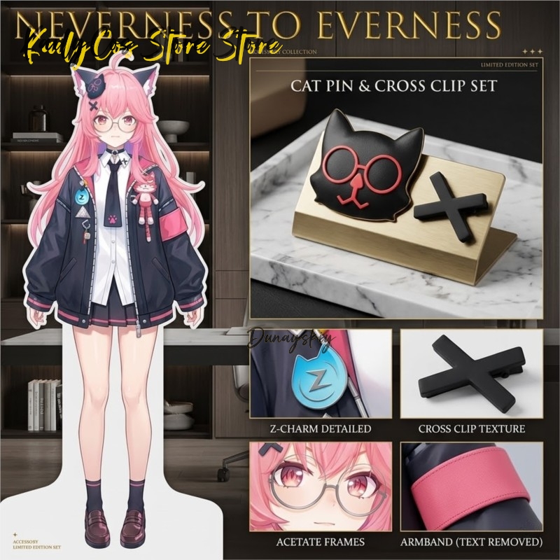 Game Neverness To Everness Min - огляд і ціна Cosplay Anime Pink Hair