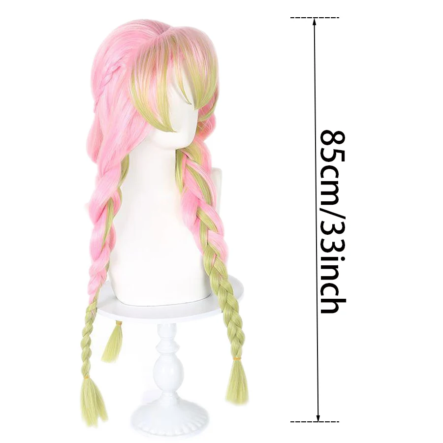 Anime Mitsuri Kanroji Cosplay  - огляд і ціна Cosplay Anime Pink Hair
