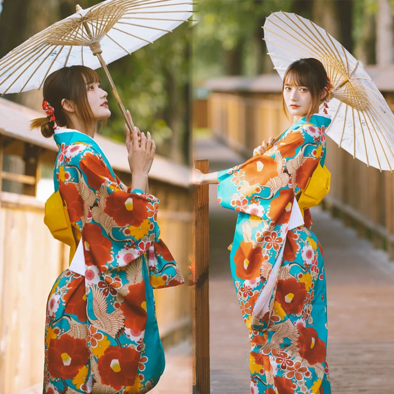 Japanese Kimono 2024 New Desig - огляд і ціна Anime Cosplay Photoshoot