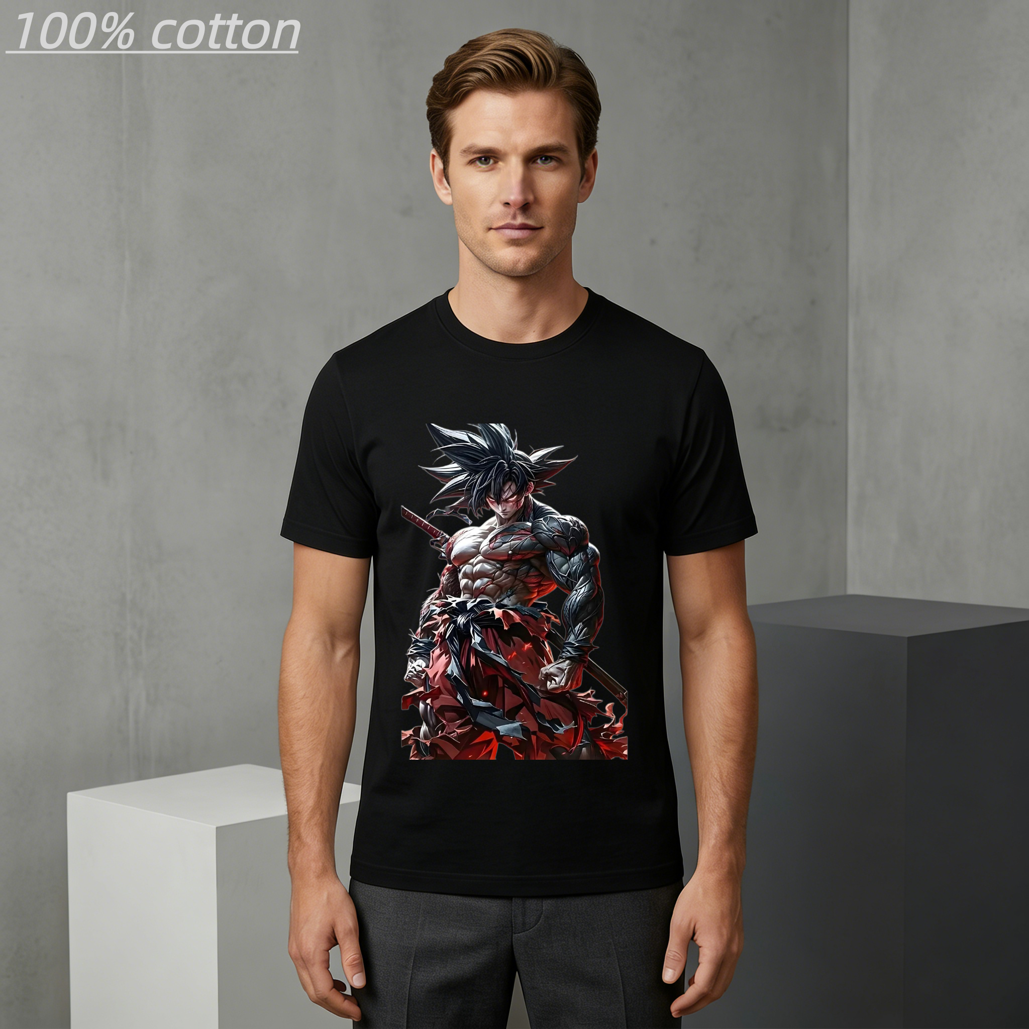Men's Summer 100% Cotton Anime - огляд і ціна Anime Cosplay Armor