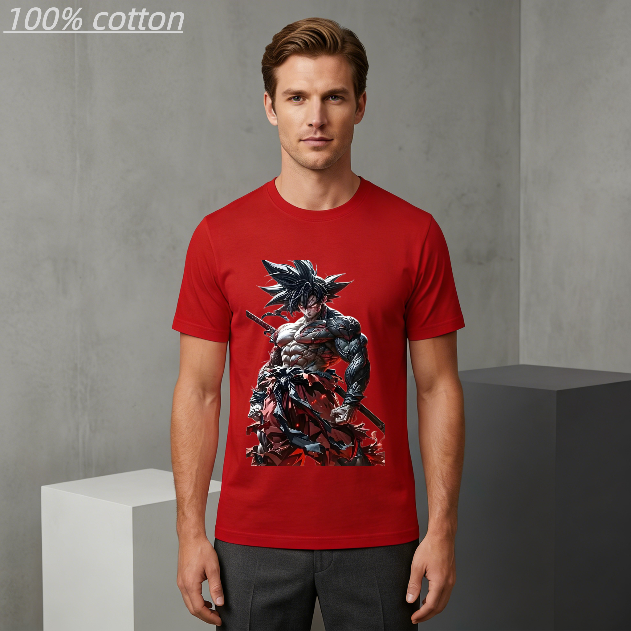 Men's Summer 100% Cotton Anime - огляд і ціна Anime Cosplay Armor