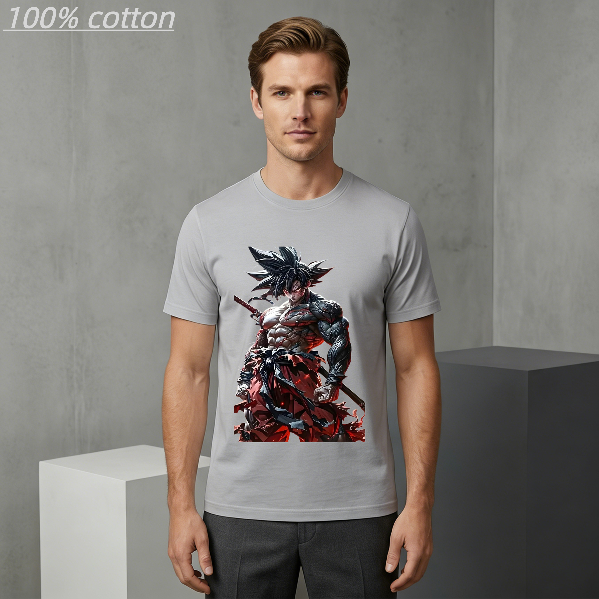 Men's Summer 100% Cotton Anime - огляд і ціна Anime Cosplay Armor