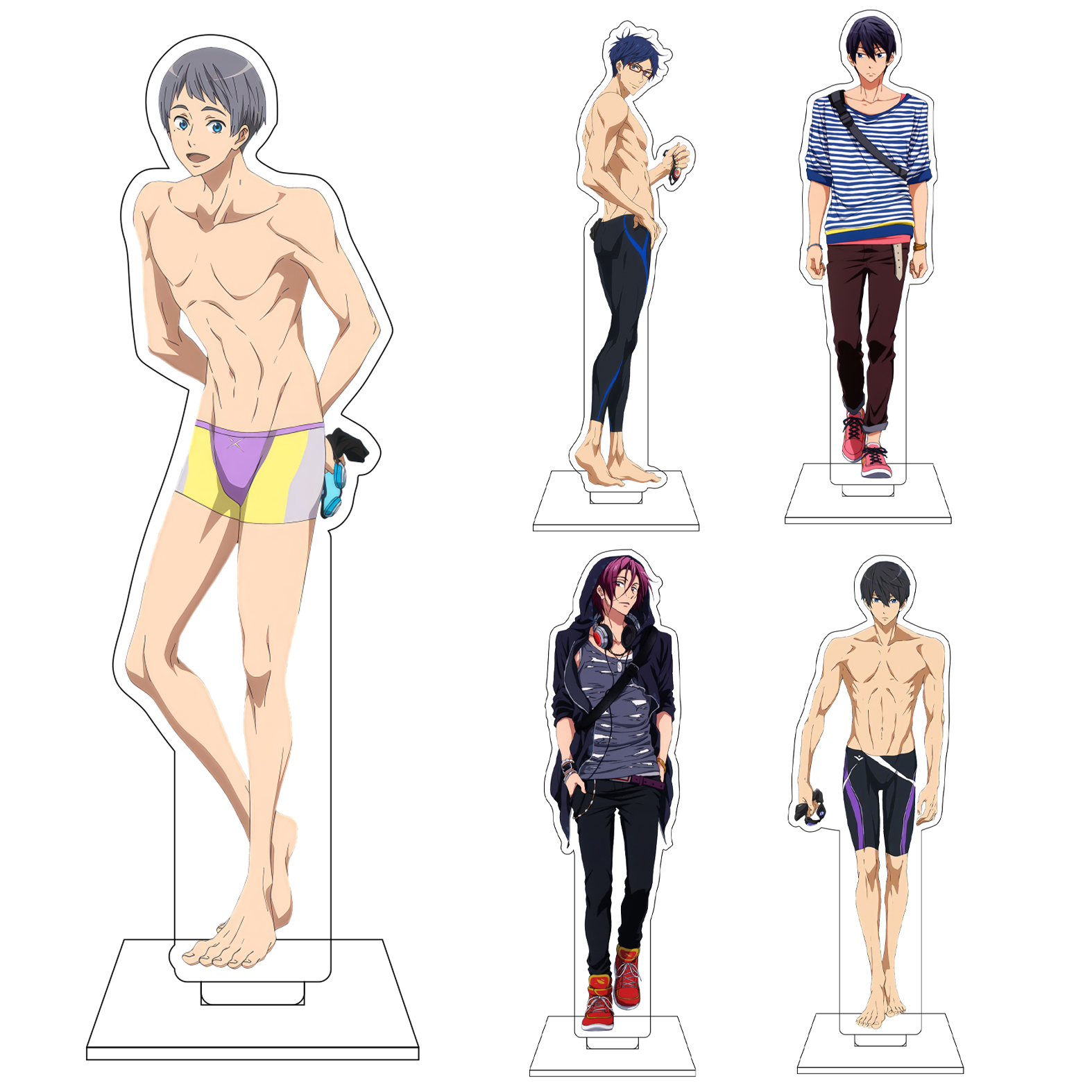 16CM Anime Free! Cosplay Acryl - огляд і ціна Anime Cosplay Rental