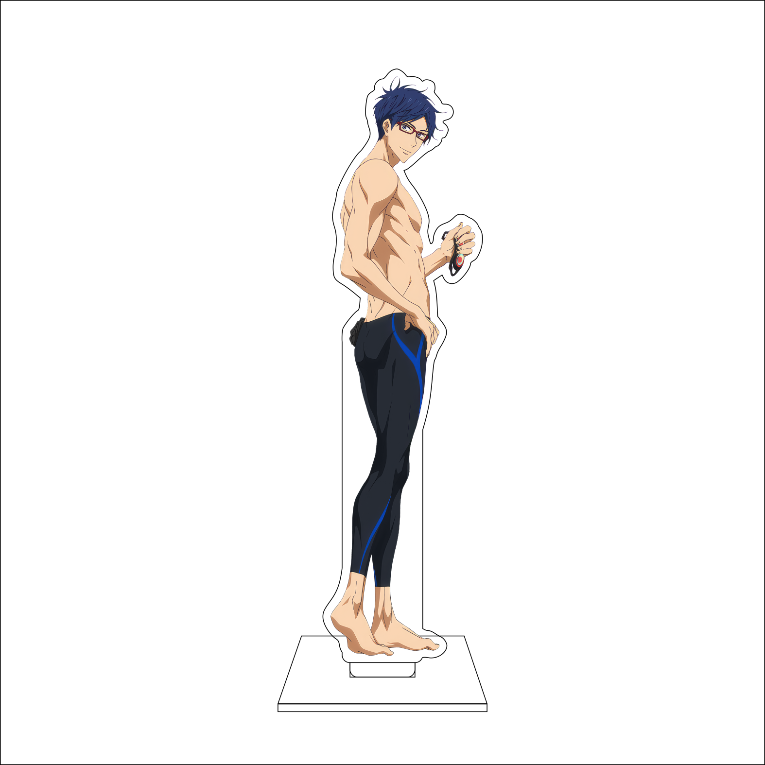 16CM Anime Free! Cosplay Acryl - огляд і ціна Anime Cosplay Rental