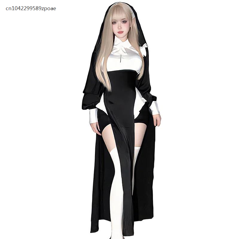 Cute Women Anime Nun Costume C - огляд і ціна Anime Cosplay Nun