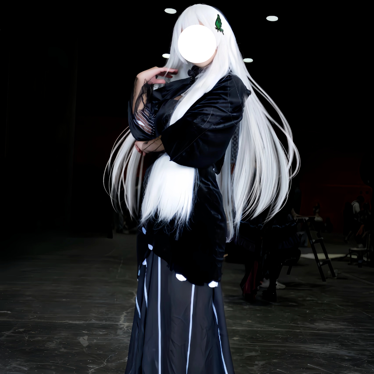 Echidna Cosplay Costume Black  - огляд і ціна Anime Cosplay Nun