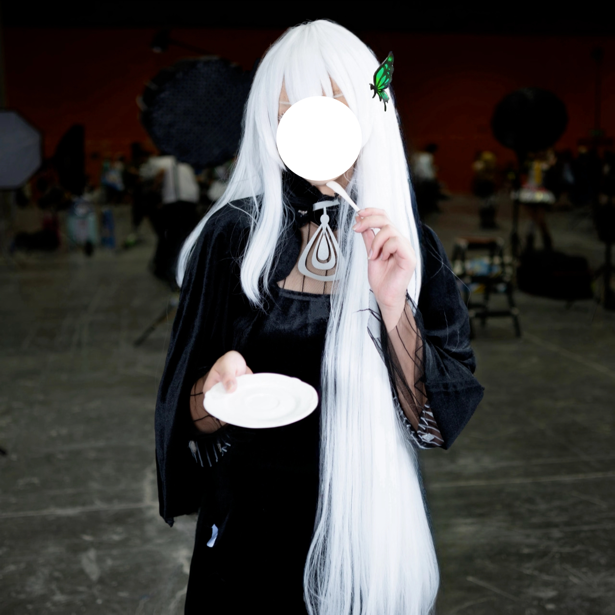 Echidna Cosplay Costume Black  - огляд і ціна Anime Cosplay Nun