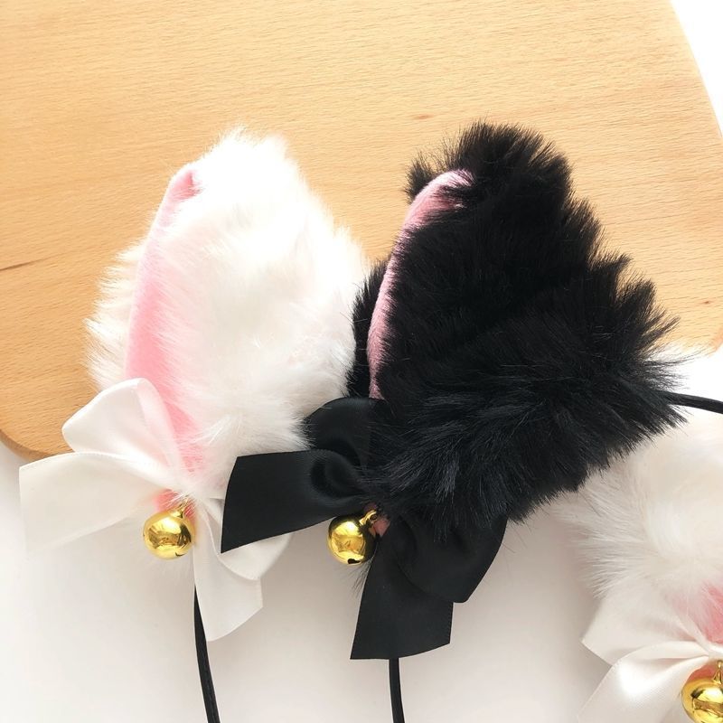 1/2PCS Plush Cat Ears Headband - огляд і ціна Anime Cosplay Photoshoot