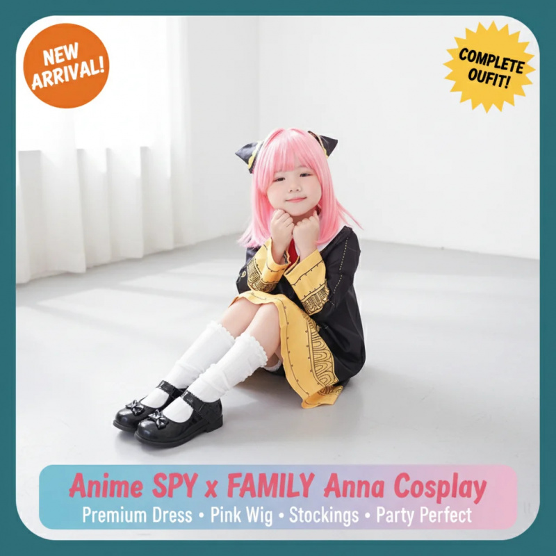 ▶❤Anime SPY X FAMILY Anya Forg - огляд і ціна Spy Family Outfit