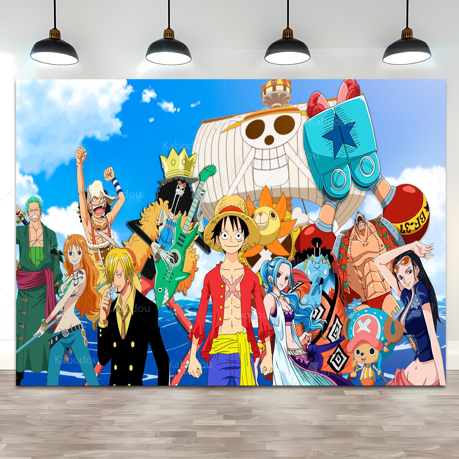Anime One Piece Luffy Backdrop - огляд і ціна Cosplay Anime Zoro