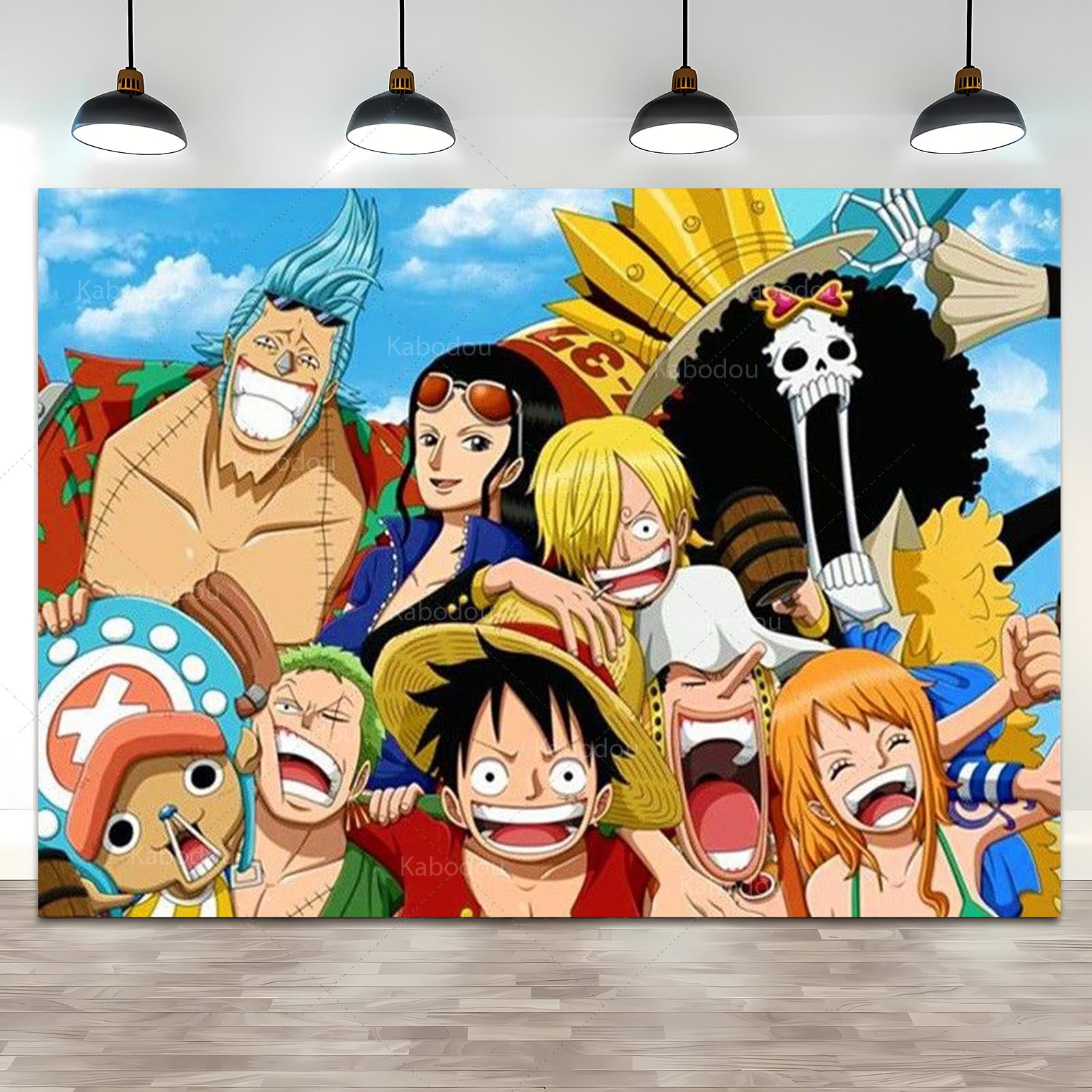 Anime One Piece Luffy Backdrop - огляд і ціна Cosplay Anime Zoro