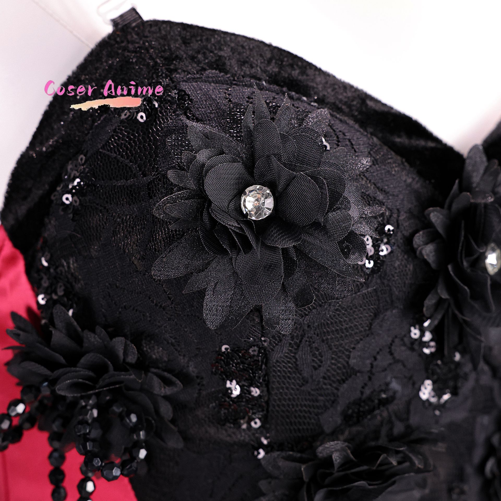 Angel Dust Cosplay Costume Uni - огляд і ціна Anime Cosplay Party