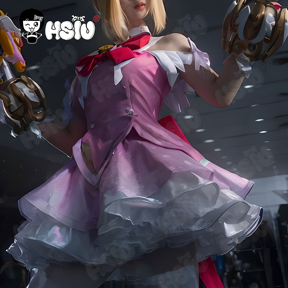 Juno Cosplay Costume Wig HSIU  - огляд і ціна Cosplay Anime Pink Hair