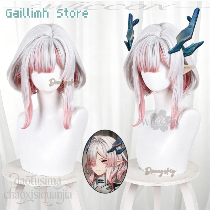 Anime Game Arknights: Endfield - огляд і ціна Cosplay Anime Pink Hair