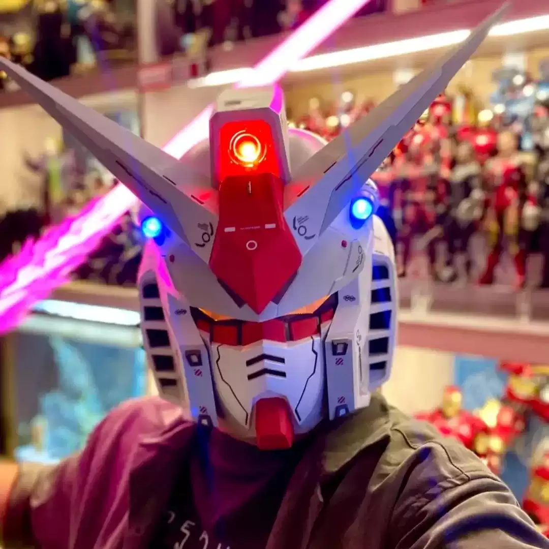 Anime Cosplay Mecha Helmet Rea - огляд і ціна Anime Cosplay Armor