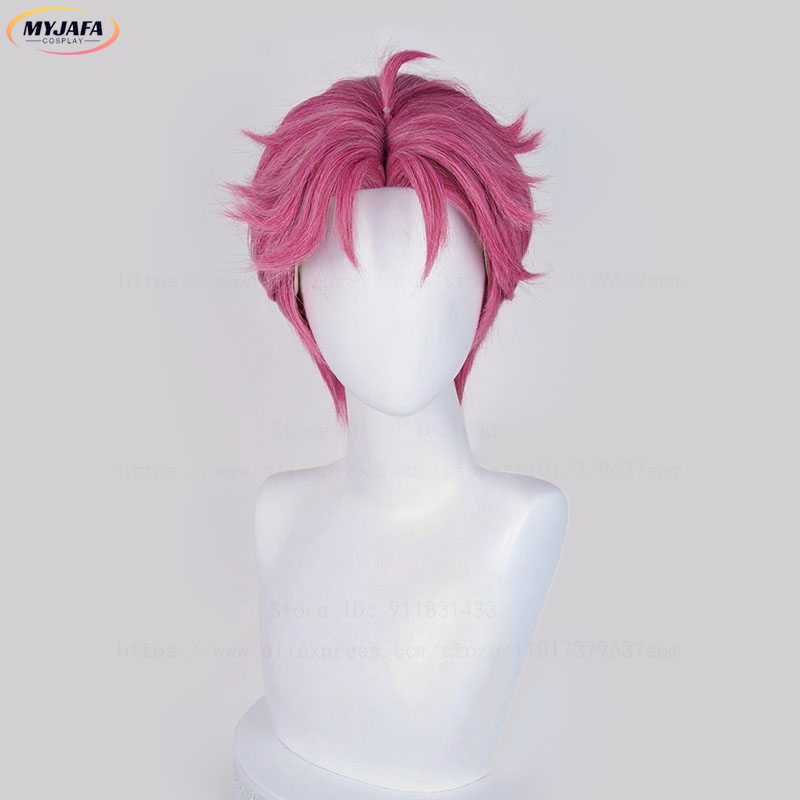 High Quality Abby Cosplay Wig  - огляд і ціна Cosplay Anime Pink Hair