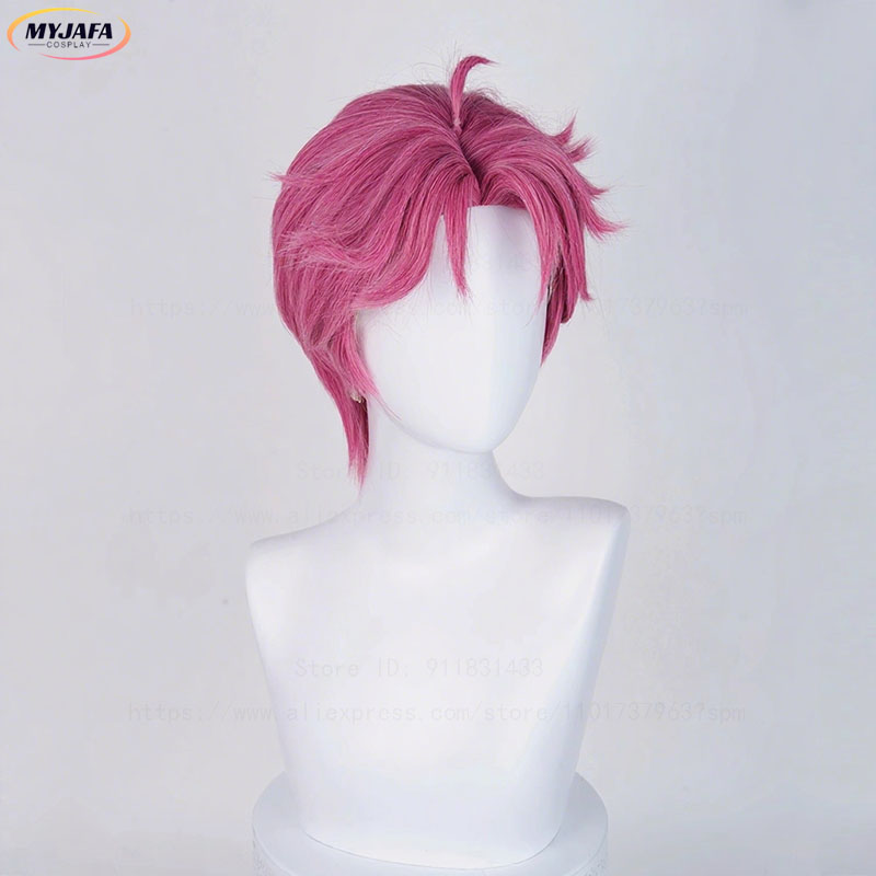 High Quality Abby Cosplay Wig  - огляд і ціна Cosplay Anime Pink Hair