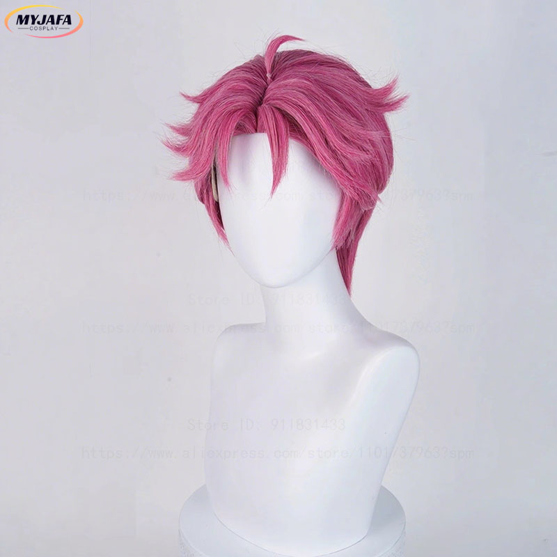 High Quality Abby Cosplay Wig  - огляд і ціна Cosplay Anime Pink Hair