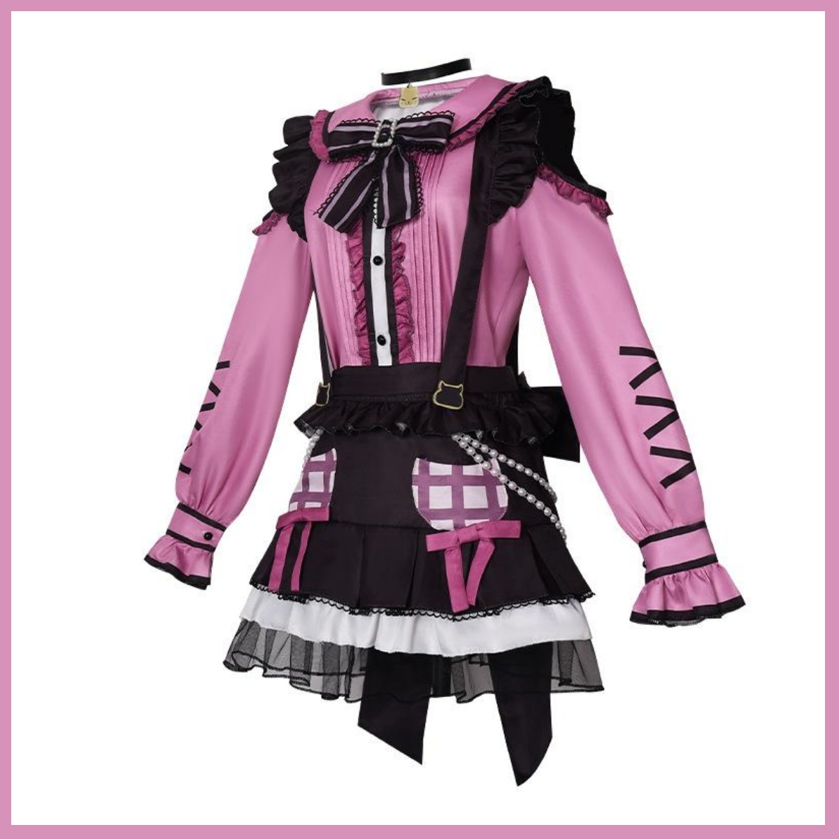 Anime BanG Dream! Yukina Minat - огляд і ціна Cosplay Anime Pink Hair