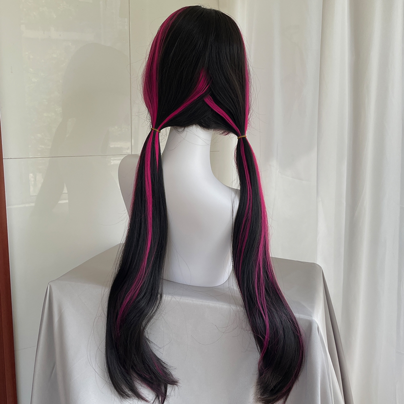 High Quality Movie Draculaura  - огляд і ціна Cosplay Anime Pink Hair