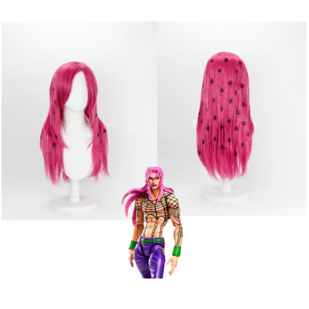 JoJo Bizarre Adventure Golden  - огляд і ціна Cosplay Anime Pink Hair