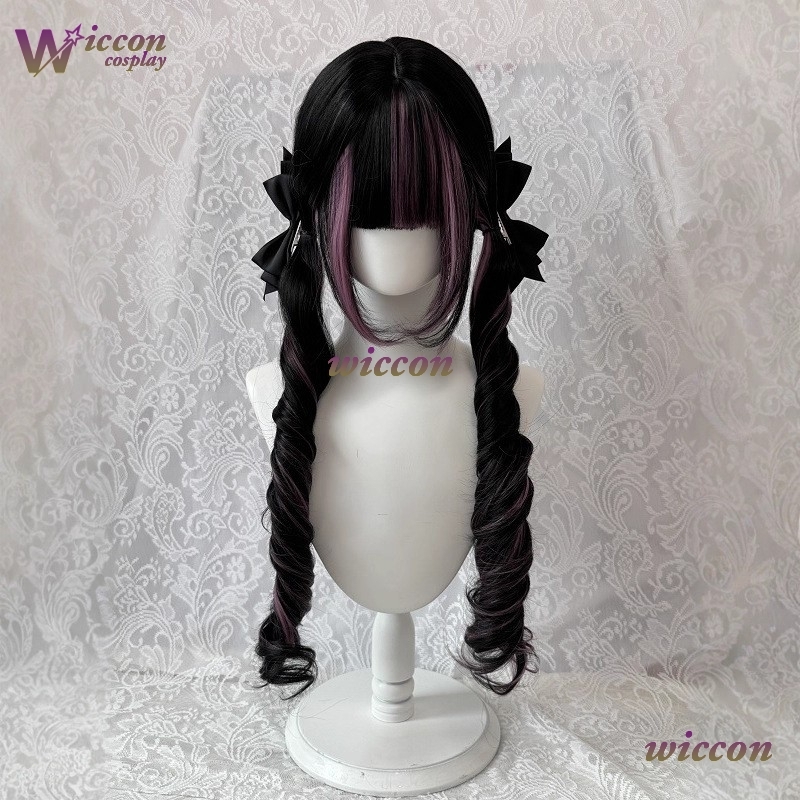 Comic ‌Black Wig with Pink Cos - огляд і ціна Cosplay Anime Pink Hair