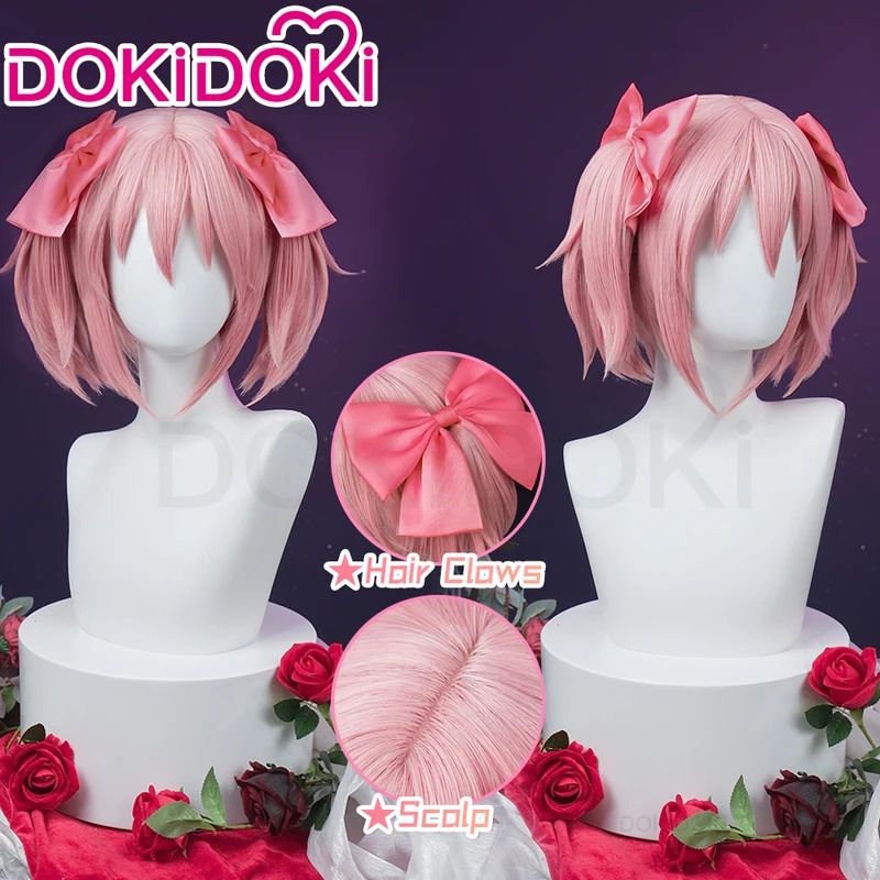 ♥ 2026 New IN STOCK Madoka Ani - огляд і ціна Cosplay Anime Pink Hair